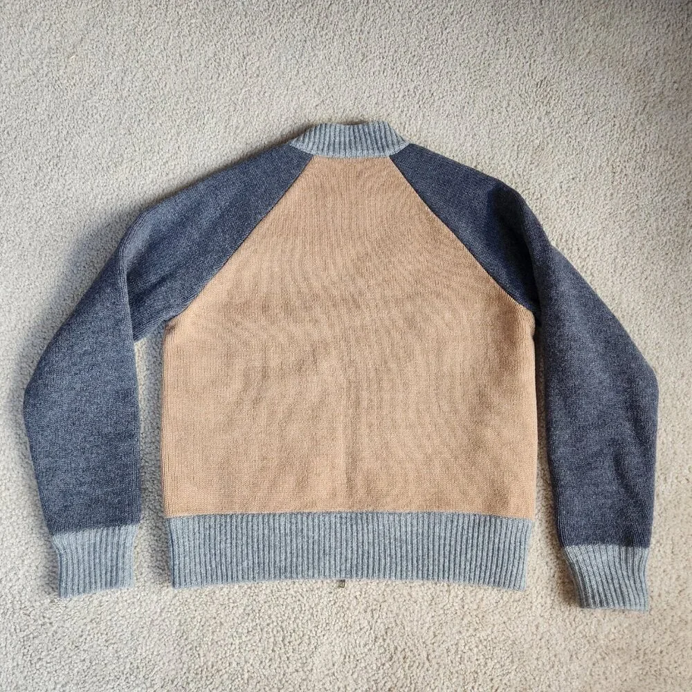 NWOT J. Crew 100% Bonded Wool Varsity Jacket